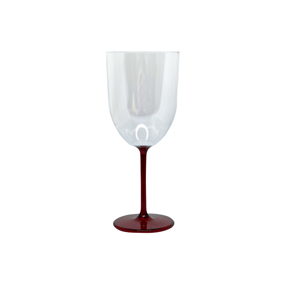 Taça de Vinho Base Colorida